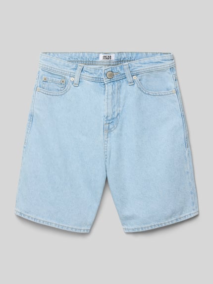 JACK & JONES Korte jeans in 5-pocketmodel, model 'TONY' Lichtblauw - 1