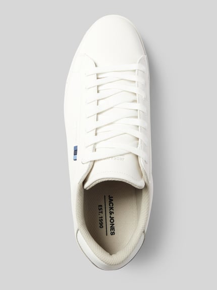 JACK & JONES Sneaker mit Label-Print Modell 'BALE' Weiss 3