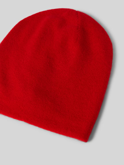 Seeberger Beanie van puur kasjmier Rood - 2