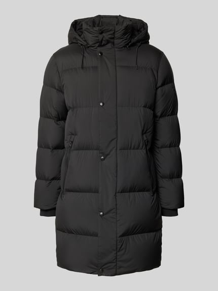 Marc O'Polo Steppmantel mit Kapuze Black 1