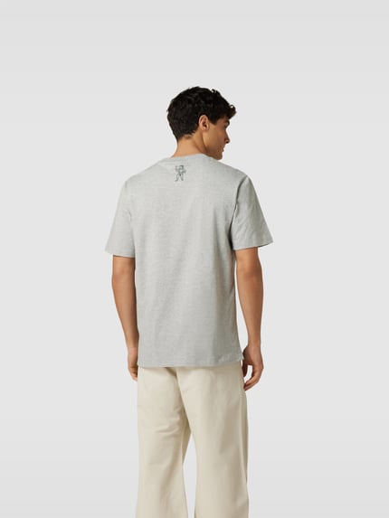 Billionaire Boys Club T-shirt met labelprint Lichtgrijs - 5