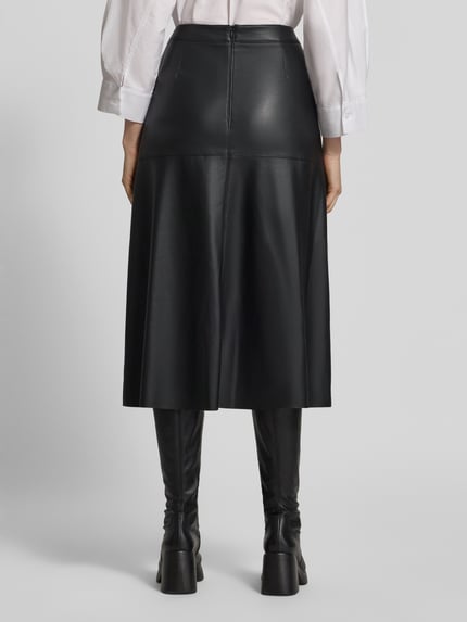 Betty Barclay Midi-Rock mit Gehschlitz hinten Black 5
