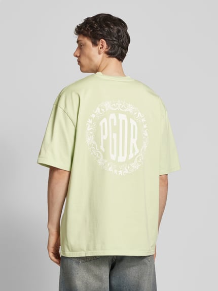 PEGADOR Oversized T-Shirt mit Label-Print Mint 5