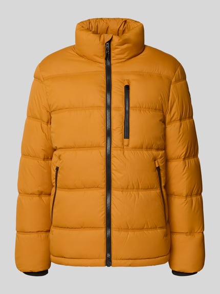 Tom Tailor Regular Fit Steppjacke mit Stehkragen Orange 2