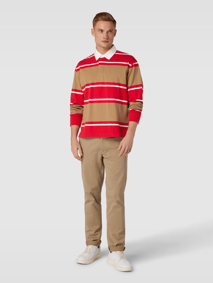 GANT Sweatshirt mit Polokragen Beige 1