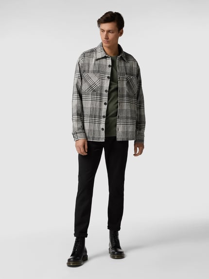 G-Star RAW Regular fit t-shirt van puur katoen Olijfgroen gemêleerd - 1
