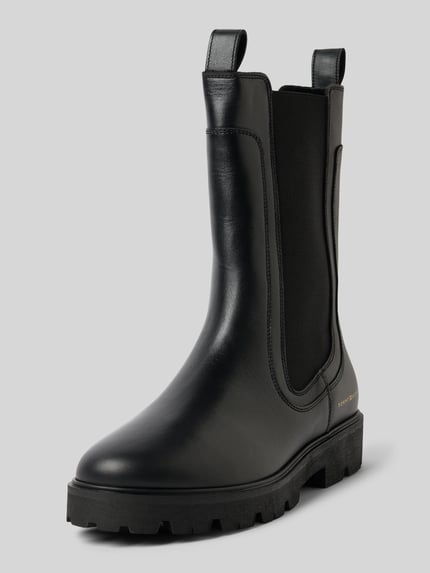 Tommy Hilfiger Laarzen van runderleer Zwart - 1