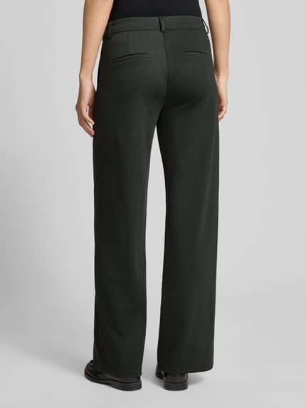 FREE/QUENT Straight Fit Stoffhose mit Viskose-Anteil Modell 'Nanni' Dunkelgruen 5