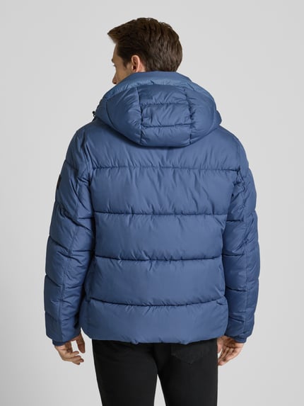 BOSS Orange Regular fit gewatteerd jack van waterafstotend materiaal, model 'OMARIS' Rookblauw - 5