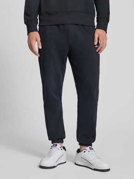 ellesse Sweatpants mit Logo-Stitching Modell 'ORVINIO' Black 4