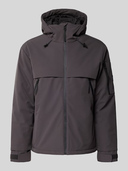Luhta Jacke mit Kapuze Modell 'HUKKALA' Anthrazit 2