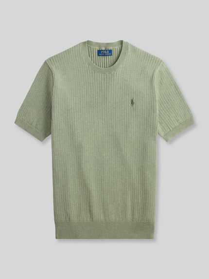 Polo Ralph Lauren Regular Fit T-Shirt aus reiner Baumwolle ' Hellgruen 2