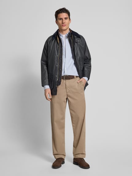 Barbour Parka mit Pattentaschen Modell 'BEAUFORT' Marine 1