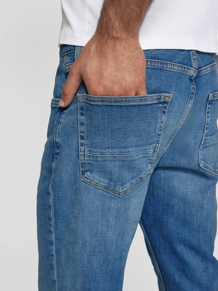 Tommy Hilfiger regular fit jeans in 5-pocketmodel model 'DENTON' Jeansblauw - 3