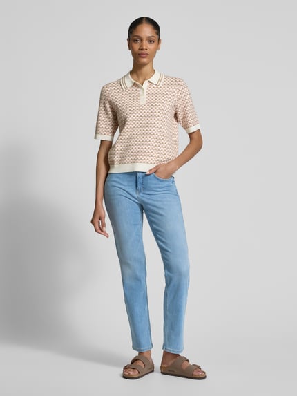 OPUS PANTS Straight fit jeans in 5-pocketmodel, model 'Melly' Lichtblauw - 1