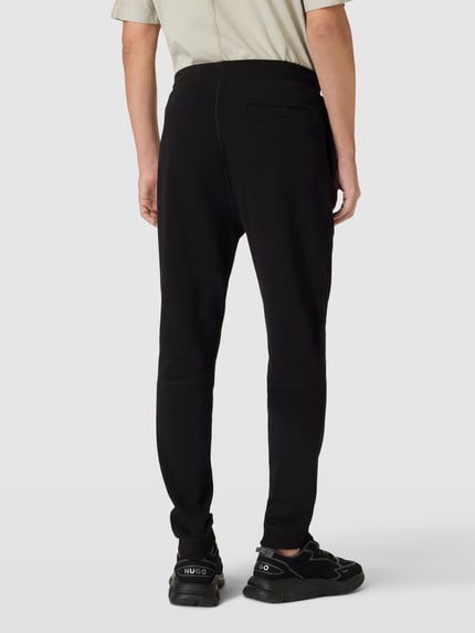 BOSS Orange Sweatpants in unifarbenem Design Modell 'Sestart' Black 5