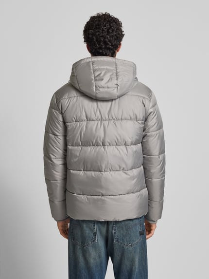 ellesse Regular fit gewatteerd jack met logostitching, model 'Paddero' Taupe - 5
