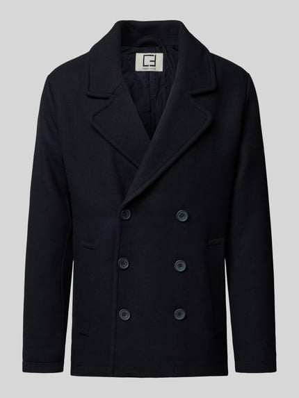 Casual Friday Jacke mit Reverskragen Modell 'METS' Dunkelblau 2