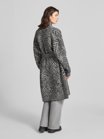 BOSS Oversized Cardigan aus Mohair-Mix Modell 'FABRINTA' Black 5