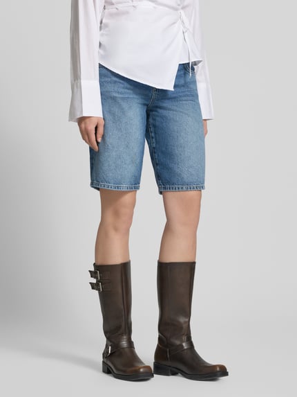 ONLY regular fit korte jeans van puur katoen model 'MATE' Blauw - 4