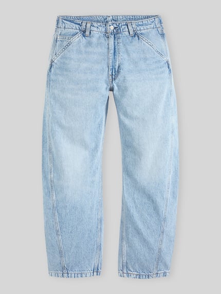 Levi's® Jeansy o kroju baggy z czystej bawełny Jasnoniebieski 2