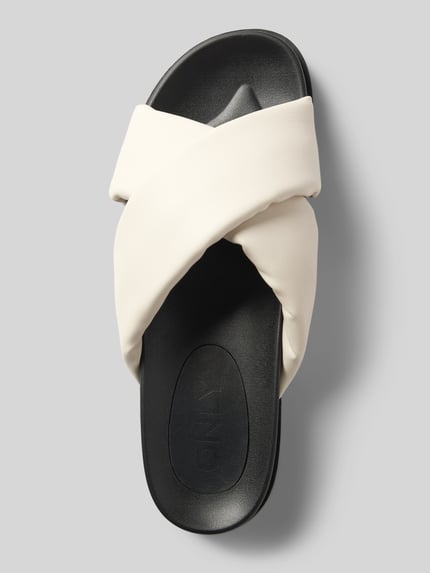 ONLY Slides mit Strukturmuster Modell 'MINNIE' Weiss 3
