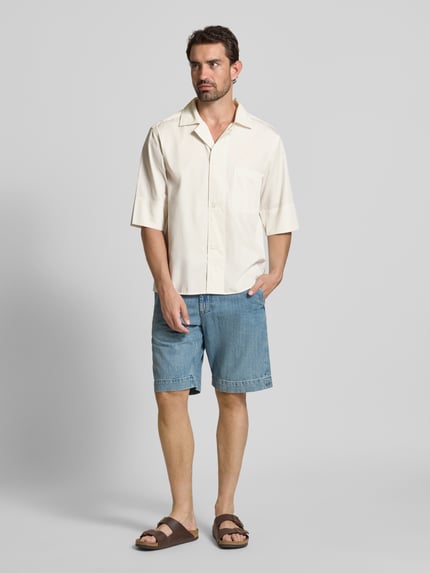ANNARR Vrijetijdsoverhemd met knoopsluiting, model 'HOLMES' Offwhite - 1