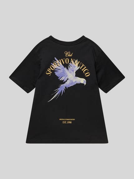 JACK & JONES T-Shirt mit Statement-Print Modell 'HYDRA' Black 3