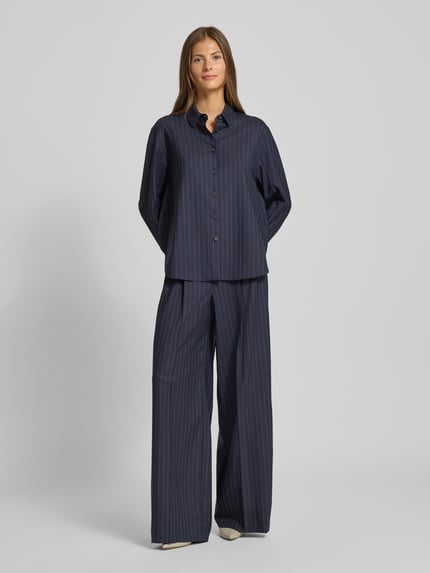 windsor. Stoffhose mit französischen Eingrifftaschen Marine 1