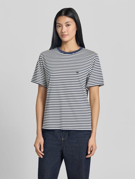 Weekend Max Mara Regular Fit T-Shirt aus reiner Baumwolle Modell 'VENACO' Weiss 4