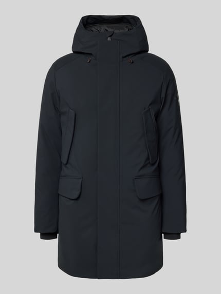 Save The Duck Parka o kroju regular fit z kapturem model „WILSON” Czarny 2