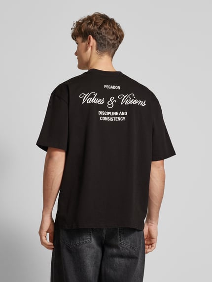 PEGADOR T-Shirt mit Label-Print Black 5