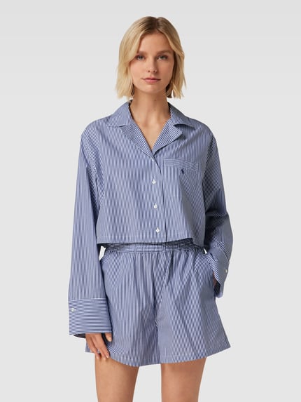 Polo Ralph Lauren Pyjama met streepmotief Marineblauw - 1