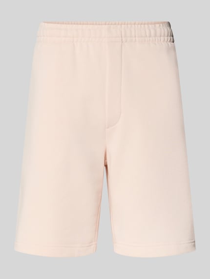 Produktfoto, Regular Fit Shorts aus Baumwoll-Mix von Lacoste in hellem Beige mit glatter Textur, Herren Sweatshorts von Lacoste