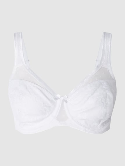 Bügel-BH aus Spitze und Mikrofaser Modell 'Nuance' Shop The Look MANNEQUINE