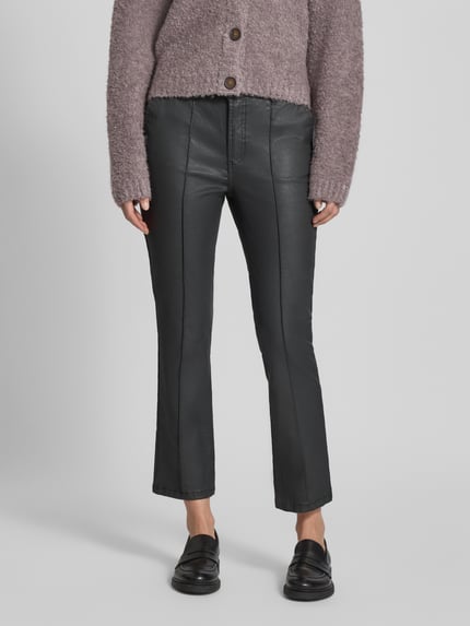 OPUS Flared Jeans mit französischen Eingrifftaschen Modell 'Ebbi' Black 4