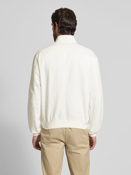 Polo Ralph Lauren Regular Fit Windbreaker mit Stehkragen und Label-Stitching Offwhite 5