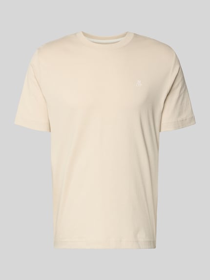Marc O'Polo Regular Fit T-Shirt aus reiner Baumwolle  Beige 2