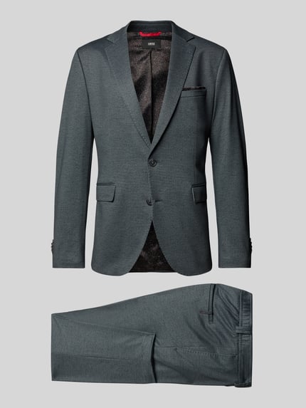 CINQUE Slim fit pak met viscose model 'Ciponza' Rietgroen - 2