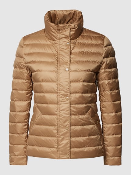 GANT Gewatteerd jack met labeldetail Camel - 2