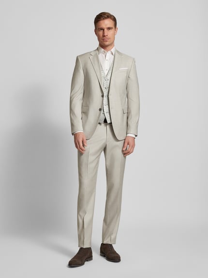 WILVORST Gilet met all-over motief Mintgroen - 1