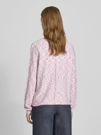 Christian Berg Woman Strickpullover mit Rundhalsausschnitt Rosa 5
