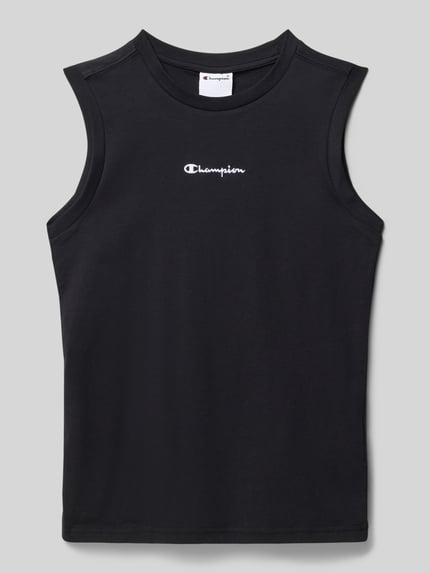 Champion Tanktop met label-stiksel Zwart - 1