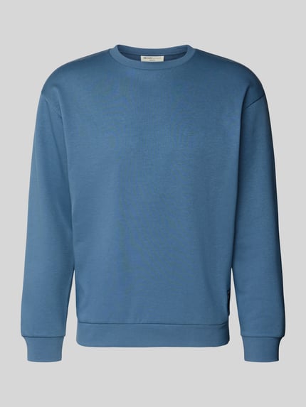 Tom Tailor Denim Regular Fit Sweatshirt aus Baumwoll-Mix Jeansblau 2