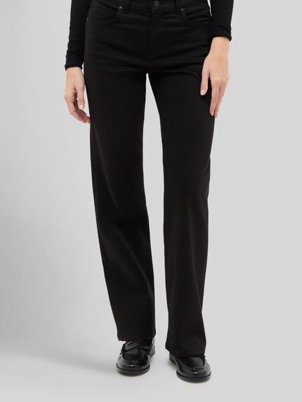 ANGELS Regular Fit Hose mit High Waist Modell 'LARA' Black 4