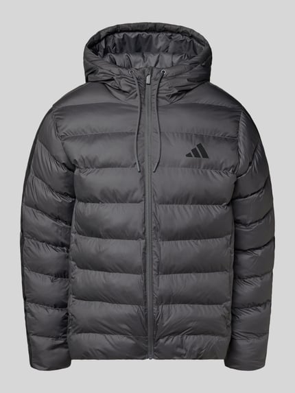 adidas Sportswear Gewatteerd jack met capuchon Middengrijs - 2