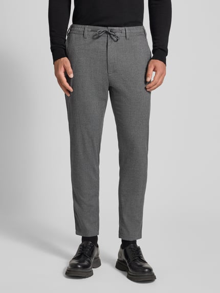 MCNEAL Straight Fit Stoffhose mit Viskose-Anteil Hellgrau 4