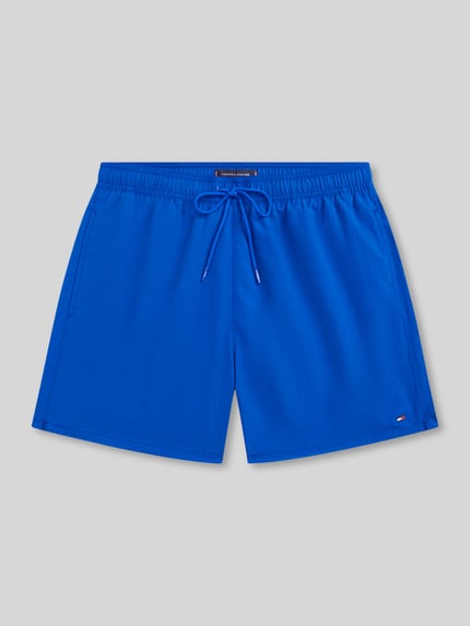 Tommy Hilfiger Spodenki kąpielowe o kroju regular fit z wyhaftowanym logo Królewski niebieski 2