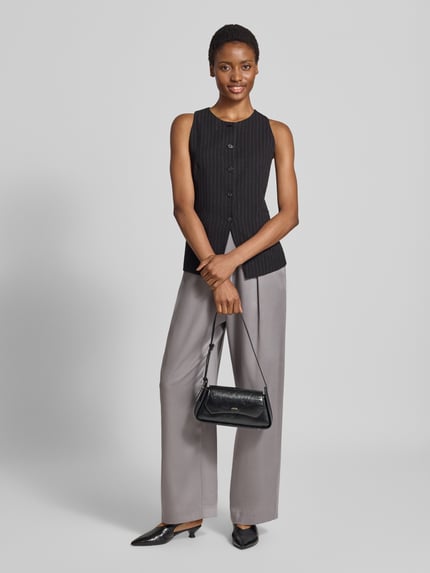 GUESS Schoudertas in leerlook model 'Xena' Zwart - 1