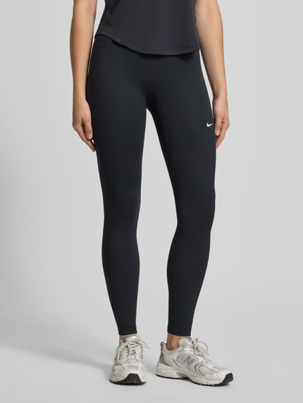 Nike Training Leggings mit Logo-Print Modell 'One' Black 4